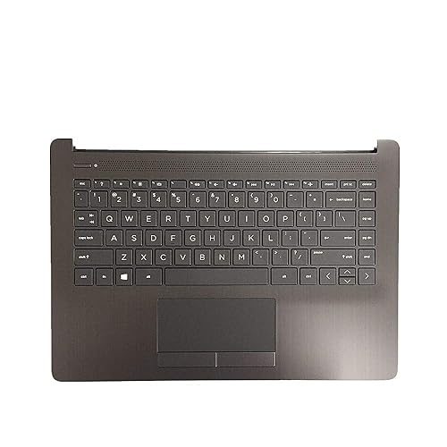 for HP Pavilion 14-CF 14-DF 14-DK Laptop Upper Case Palmrest Keyboard Touchpad Assembly Part L23241-001 L23491-001 6070B1306303