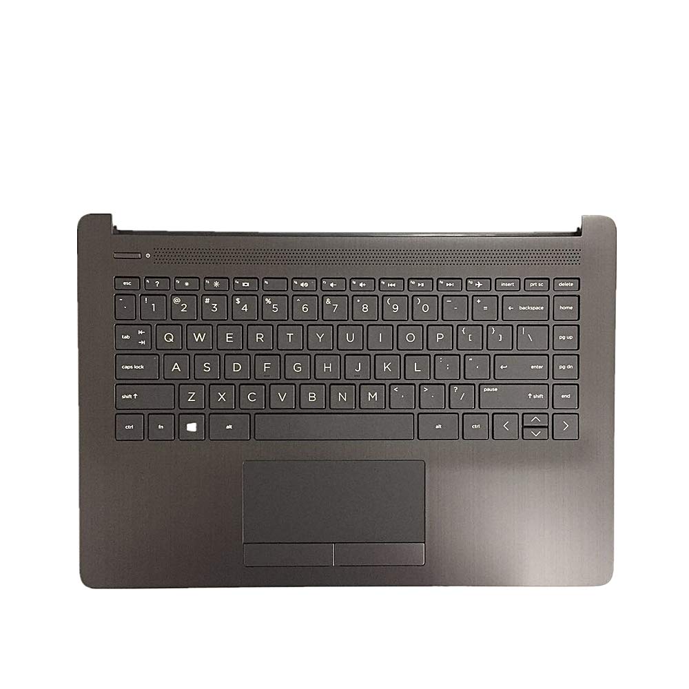 for HP Pavilion 14-CF 14-DF 14-DK Laptop Upper Case Palmrest Keyboard Touchpad Assembly Part L23241-001 L23491-001 6070B1306303