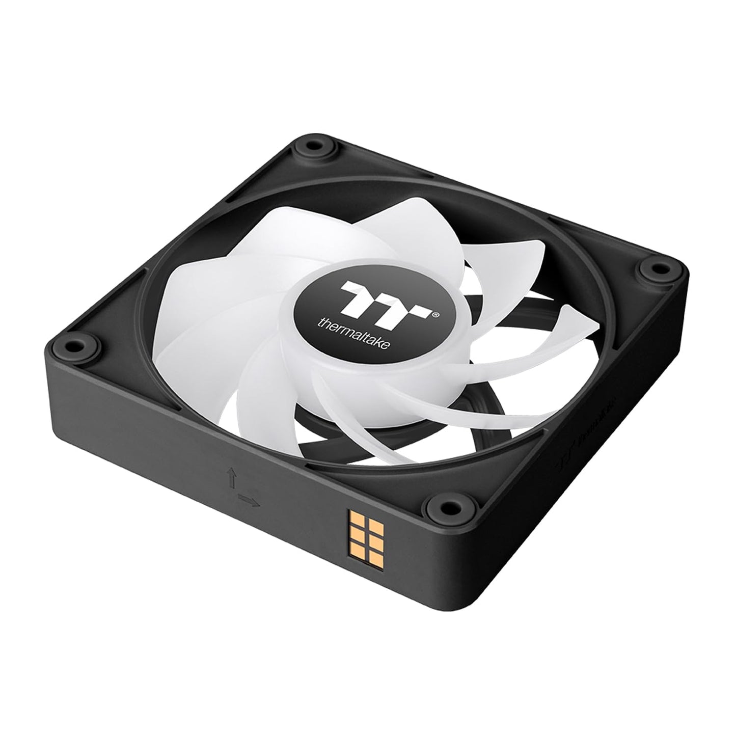 Thermaltake CT120 EX ARGB Reverse PC Cooling Fan (3-Fan Pack), Magnetic Connection, 5V Motherboard Sync, 16.8 Million Colors 9 Addressable LEDs, 120