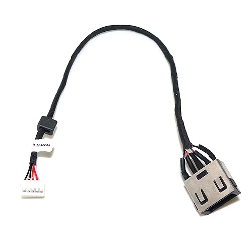 Charging Port DC in Power Jack Cable Replacement for Lenovo T440 T450 T460P T470 DC30100KM00 04X3863