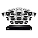 16-Channel Fusion NVR System with 4K (8MP) IP Cameras 16 / White