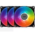 InWin Jupiter AJ140 Addressable RGB Triple Fan Kit 140mm High Performance Cooling Computer Case Fan Cooling with Control (AJ140-3PK)