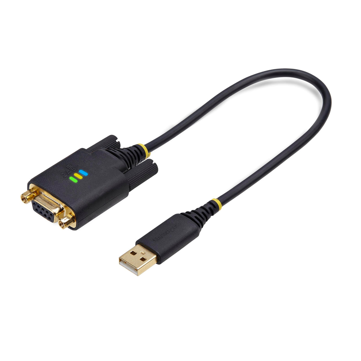 StarTech 1ft USB to Null Modem Serial Adapter Cable (1P1FFCN-USB-SERIAL)