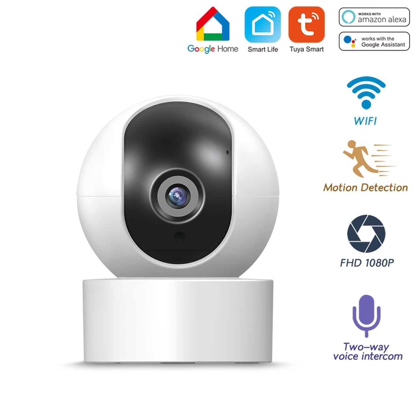 PGST Home Security Systems with HD Camera and 32GB Memory Card,Wireless 4G GSM Home Alarm System,120dB Siren,Motion Sensors,Tuya App Remote Control