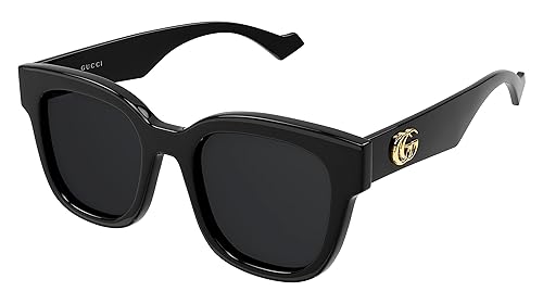 Gucci Women's Oversized Square Sunglasses, Shiny Black, One Size