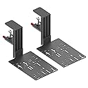 JOYORAN 2 Sets of HOTAS Desk Mounts for Flight Sim Game Joysticks, Throttles Compatible with Logitech X56/X52/X52 Pro, Thrustmaster T-Flight Hotas
