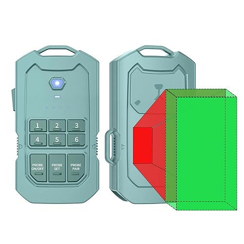 Outdoor Radar Motion Sensor Alarm - Wireless Security System for Camping, RV & Off-Grid Use, 1/2 Mile Range, Customizable Detection Area, IP66