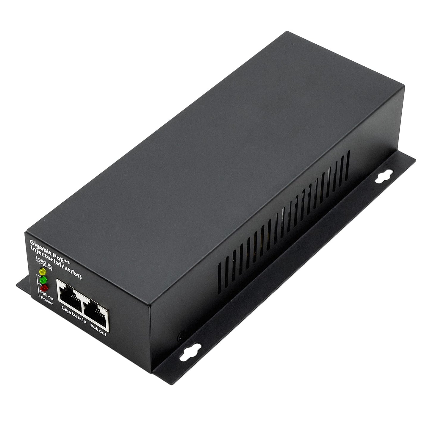 High Power 90W Gigabit PoE++ Injector Adapter, RJ-45 Shielded, IEEE 802.3af/at/bt Compliant, Converts Non-PoE to PoE++ (95W/60W/30W/15.4W), Integrated