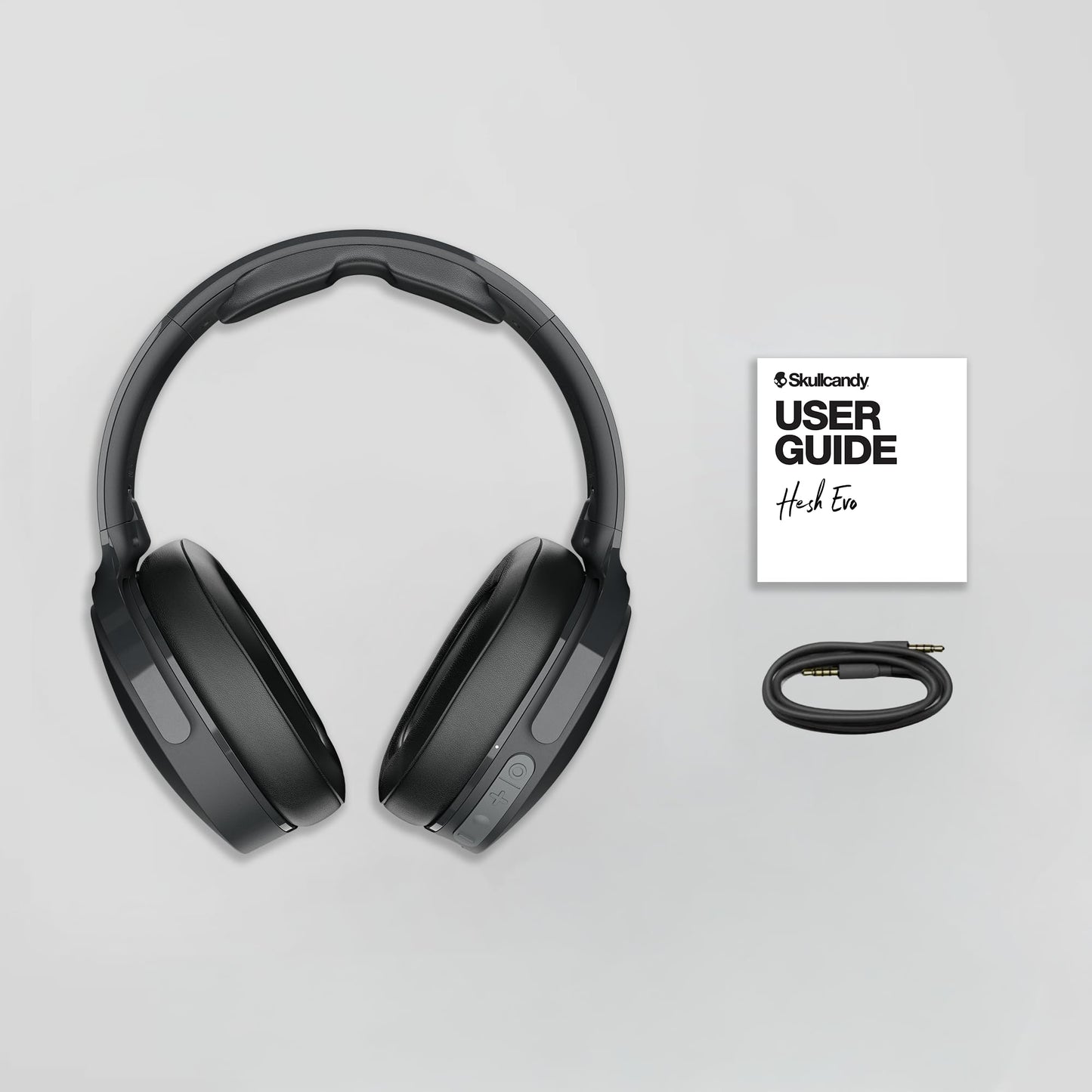Skullcandy Hesh Evo Wireless Over-Ear Bluetooth Headphones, Noise Isolating, Up to 36 Hours Battery, Foldable Lightweight Design, Microphone…