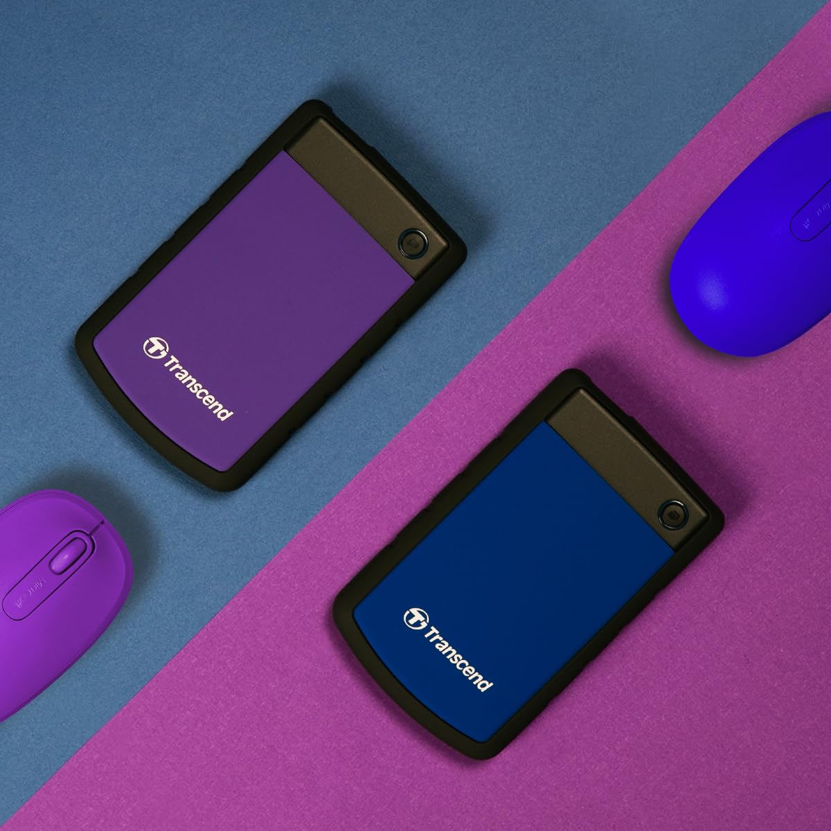Transcend Storejet 1T Portable USB 3.0 Hard Disk (TS1TSJ25H3P)
