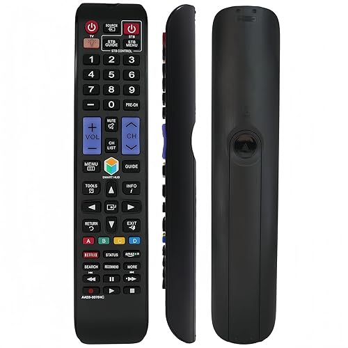 Universal Replacement Remote for Samsung Smart TV AA59-00784C UN40F6300 UN46F6300 UN50F6300 UN55F6300 UN55F8000 UN60F6300 UN60F6300AFXZA UN60F8000