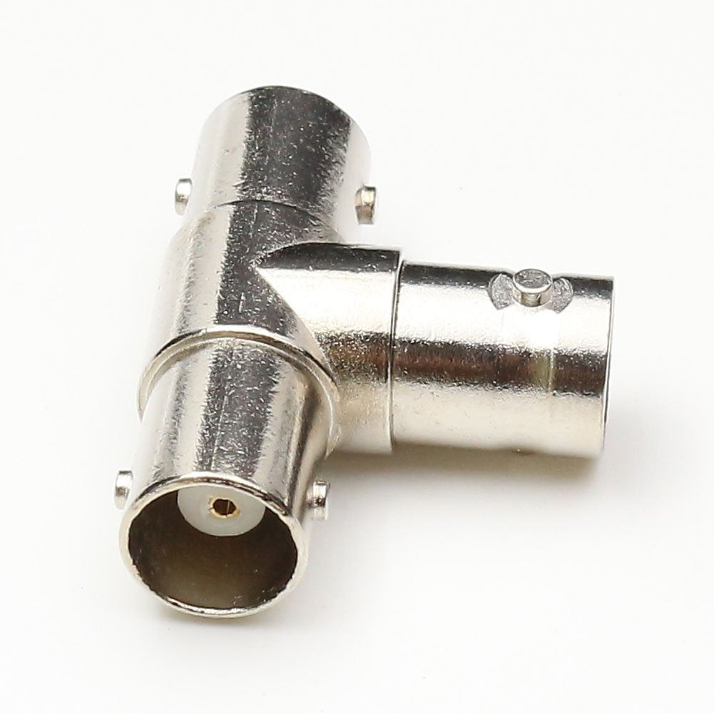 ANHAN BNC Splitter - BNC Tee Coax Adapter RF Coaxial Adapter - 2 Way Female Splitter