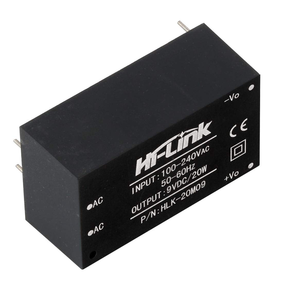 HI-Link HLK-20M09 AC-DC 220V to 9V 20w Step-Down Power Supply Module Intelligent Household Switch Power Supply Module (2 PCS)