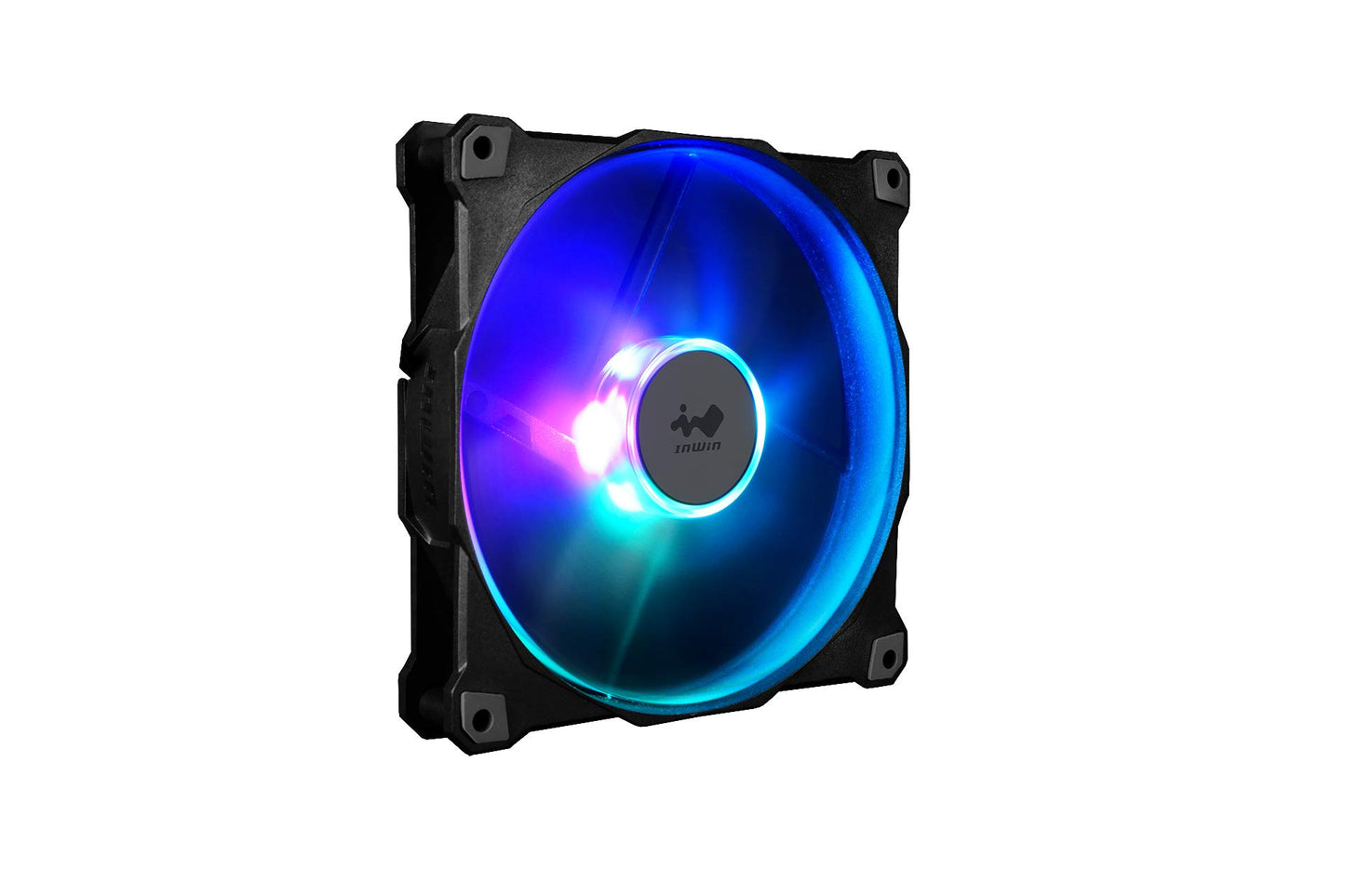 InWin Jupiter AJ140 Addressable RGB Triple Fan Kit 140mm High Performance Cooling Computer Case Fan Cooling with Control (AJ140-3PK)