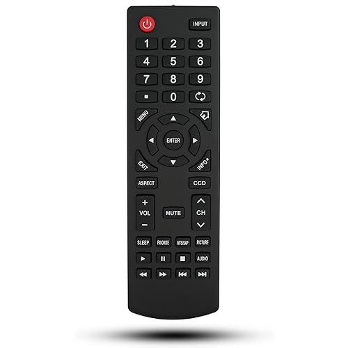 Universal Replacement Remote Control Fit for DYNEX DX-LCD26-09 DX-L32110A DX-L4010A DX-L4210A DX-LDVD2210A DX-19L150-A11 DX-37L130-A11 Plasma LCD LED