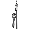 Metra 44-UL09 Universal Retractable Top-Mount Antenna, Black