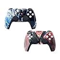 EBTY-Dreams Inc. - Set of 2 Narut Hatake Kakashi, Might Guy Vinyl Skin Sticker Decal Protector for PS5 Controllers
