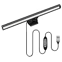 HIOUME Laptop Monitor Light Bar, USB e-Reading LED Task Lamp, 3 Adjustable Color Temperature, 10 Dimming Brightness Levels, No Screen Glare, Space