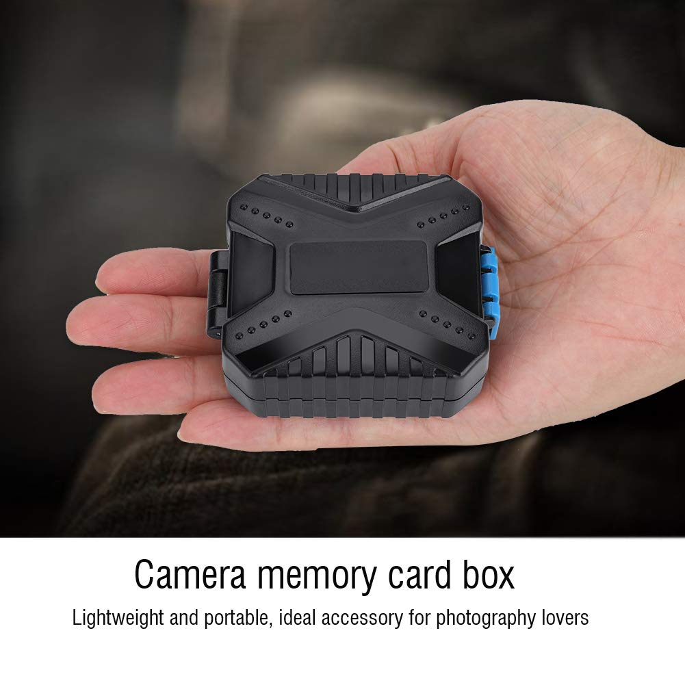 Portable Memory Card Protective Case,Waterproof SD TF Cards Travel Carry Cover Shell Holder Box for Photography Lovers