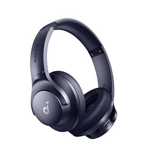 Soundcore by Anker Q20i Hybrid Active Noise Cancelling Headphones, Wireless Over-Ear Bluetooth, 40H Long ANC Playtime, Hi-Res Audio, Big Bass…