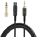 weishan K702 Cable Coiled Aux Cord Replacement for AKG Q701, K712, K240, K240S, K240 MK II, K141, K171, K181, K271, K271S, K271 MK II, K241, K175…