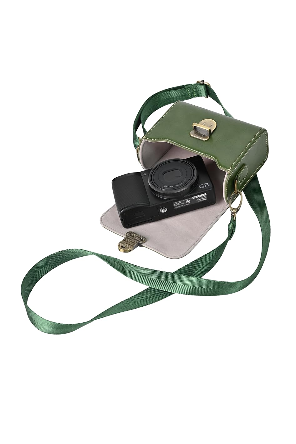 BMAOLLONGB SX740 Case, Premium PU Leather FullBody Camera Case Bag Cover for Canon PowerShot G7 X Mark II/III SX740 SX730 for Ricoh GR II III for Sony