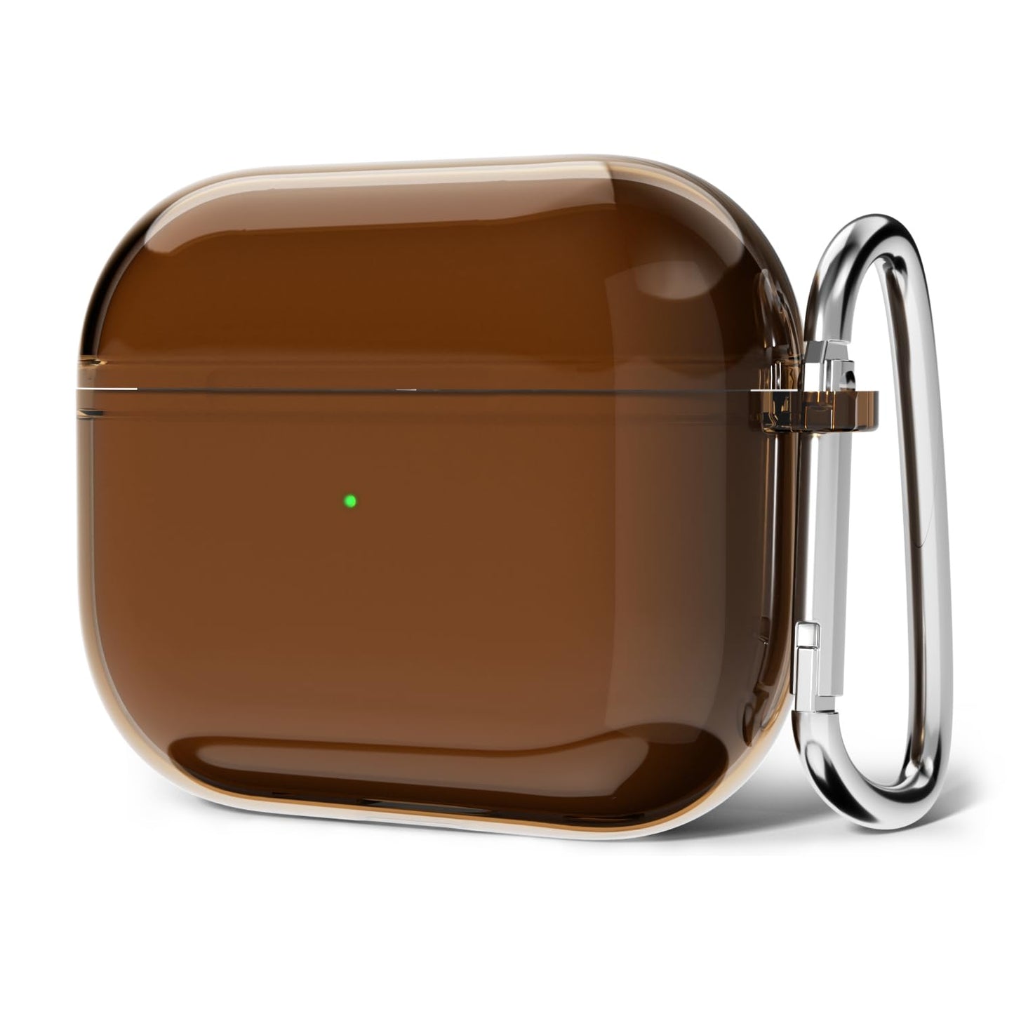 Svanove for Airpods 4 Case Clear Hard Plastic, Transparent Simple Cute Airpods 4th Generation Case with Keychain, Girly Y2k Aesthetic Trendy Airpods