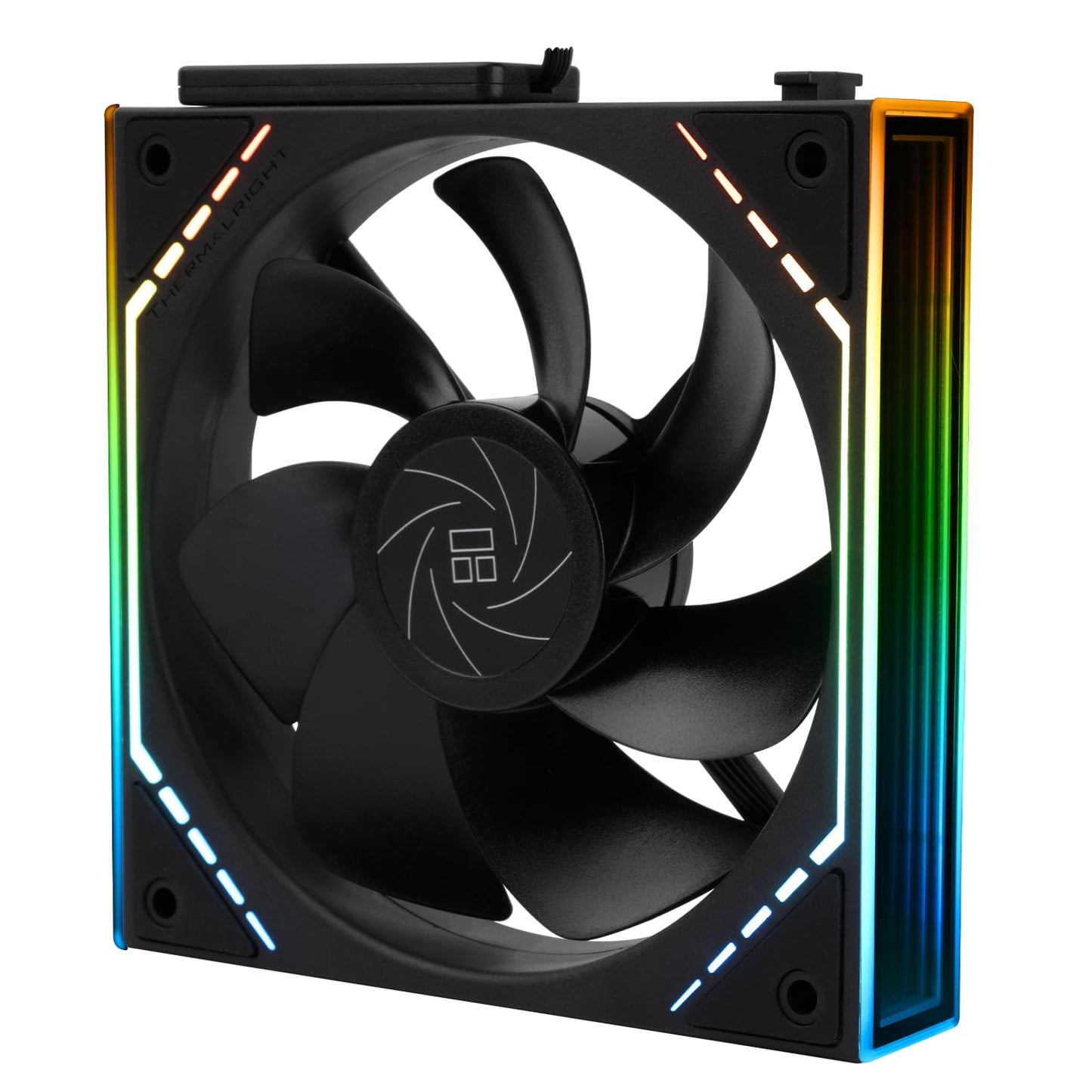 Thermalright TL-M12QR CPU Fan 120mm Case Cooler Wireless Splicing,PWM Connector Silent Computer Cooling with S-FDB Bearing, Building Blocks Version PC