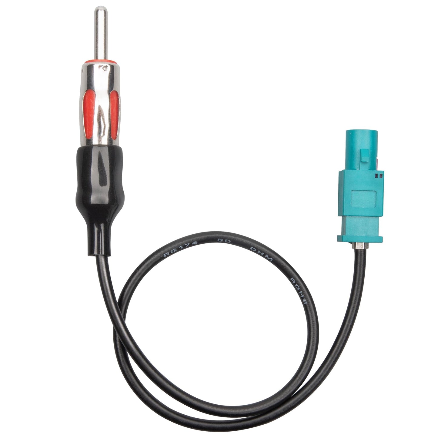 RED WOLF Car Radio Antenna Wire Adapter Fit for 2003-2007 Volkswagen VW Jetta Passat BMW X5 M3, for 2007-2023 Jeep Wrangler JK JKU Dodge Chrysler