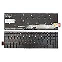 Replacement Red Backlit Keyboard for Dell G3-3579 G3-3779 G5-5587 G7-7588 Gaming Laptop