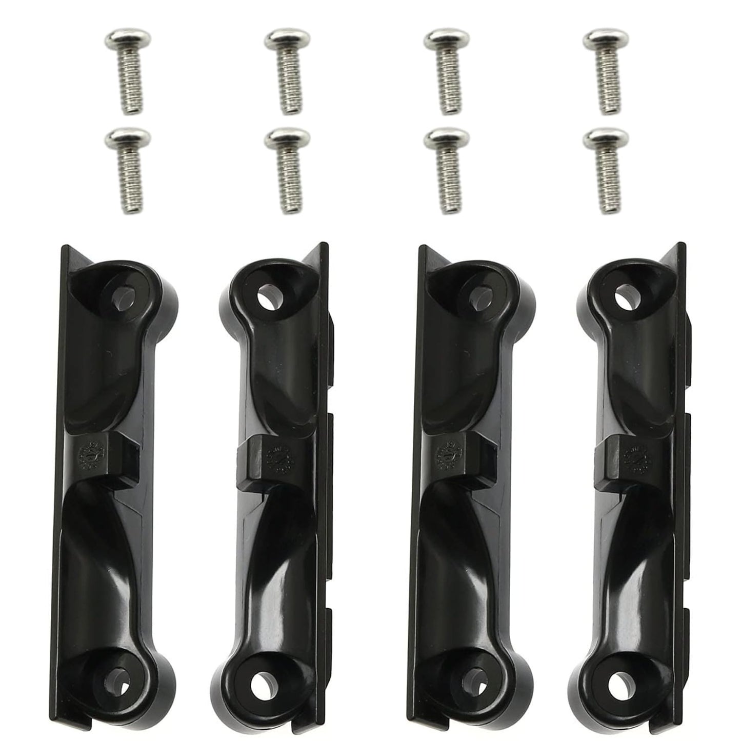 HUGJEPTTY CPU AM5 Bracket 2 Pairs with Screws?AM5 CPU Bracket Desktop Computer AMD Cooler Fan Brackets for AM5/AM4 Motherboard Cooler Stand Steel