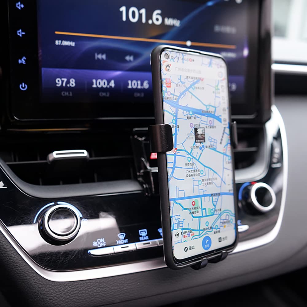 Behave Car Phone Holder,Fit for Toyota Corolla 2020 2021 2022 2023 2024,360 Degree Rotation Adjustable for Air Vent Car Phone Mount Compatible