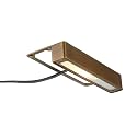 VOLT Cast Brass 12V Undercover Hardscape Light (Bronze) with 3W 2700K Warm White G4 LED Bulb for Low Voltage Outdoor Step, Deck, Masonry & Wall