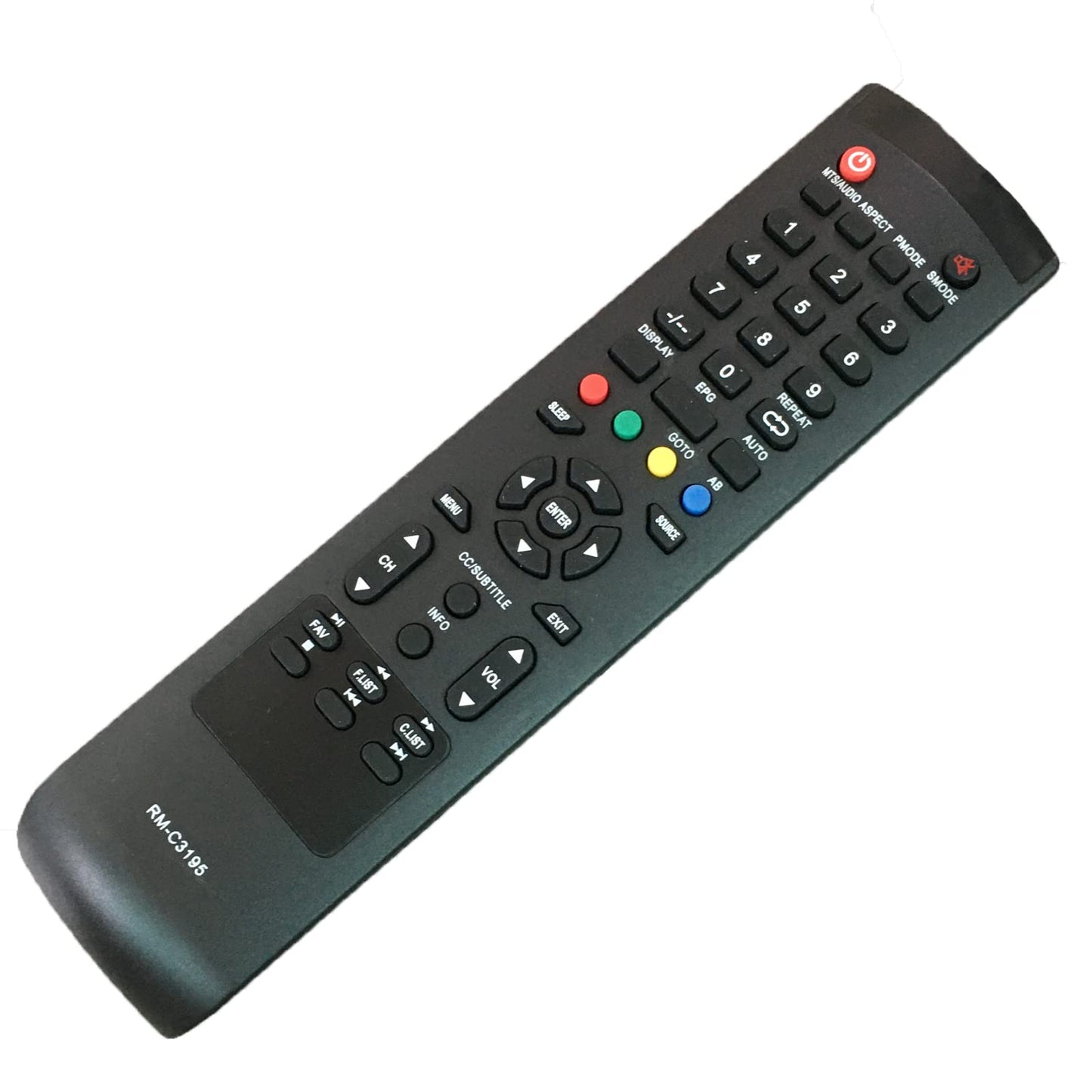 Replacement Remote Control RM-C3195 Compatible for JVC TV Remote Controller