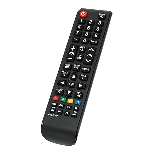 New BN59-01199F Replace Remote fit for Samsung TV UN65JU639DF UN65JU639DFXZA UN58J5190BF UN58J5190BFXZA UN50J5201AF UN50J5201AFXZA UN58J5190AF