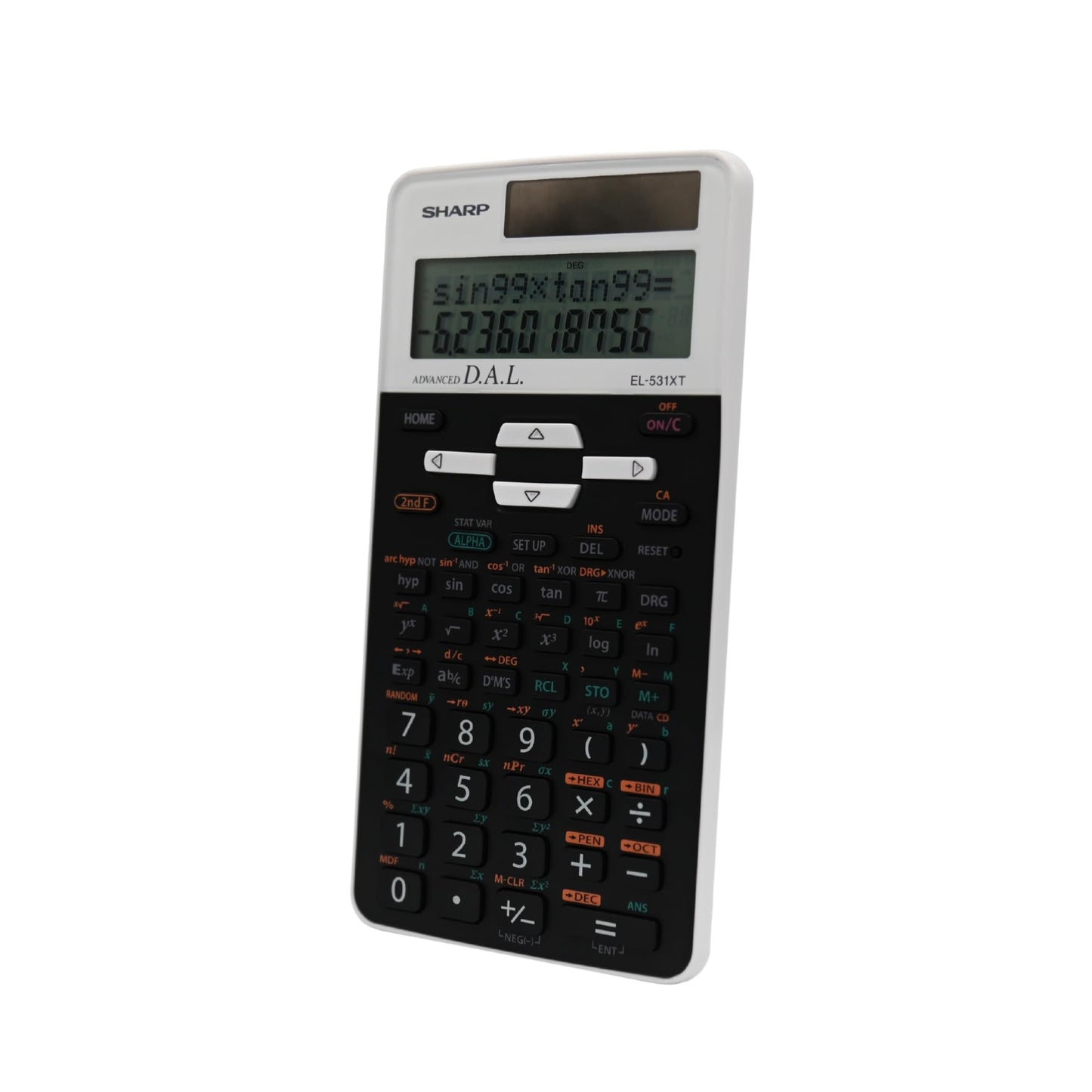 SHARP EL531XTWH10-Digit Scientific Calculator with 273 Functions