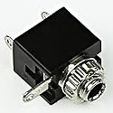 2.5mm Mono TS Female Socket with Switch, Panel Mount Solder Audio Jack, 4 Pack