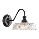 HDDFL Modern Wall Scone Bedside Wall Lamp Matte Black Bedroom Light Fixtures in Door Lighting Fixture for Living Room Hallway Corridor