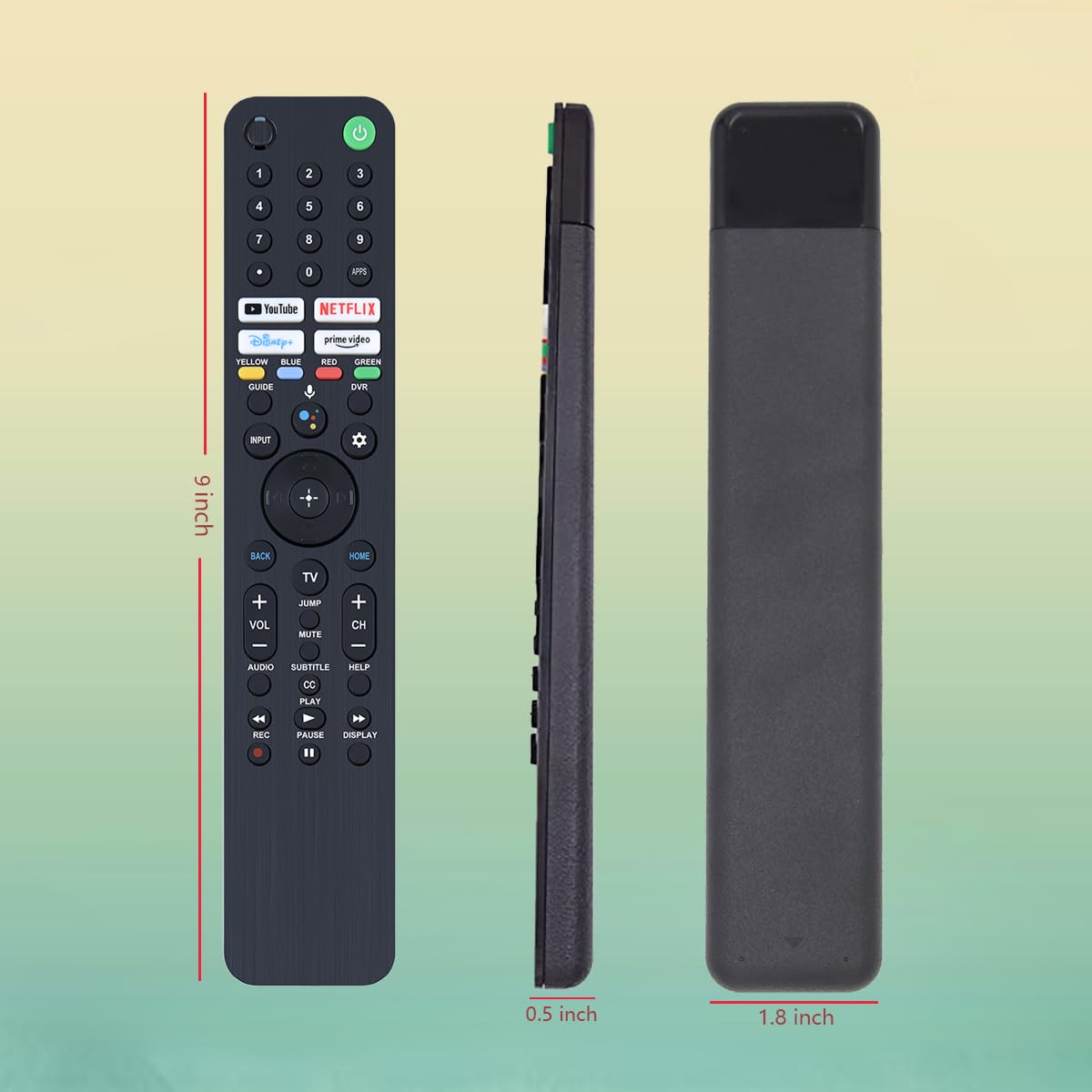 GHUST RMF-TX520U Voice Remote Control Replacement for Sony Smart TV XR-55A90J XR-55X90CJ XR-55X90J XR-55X94J XR-65A80 XR-65A84J XR-65A90J XR-65X90J