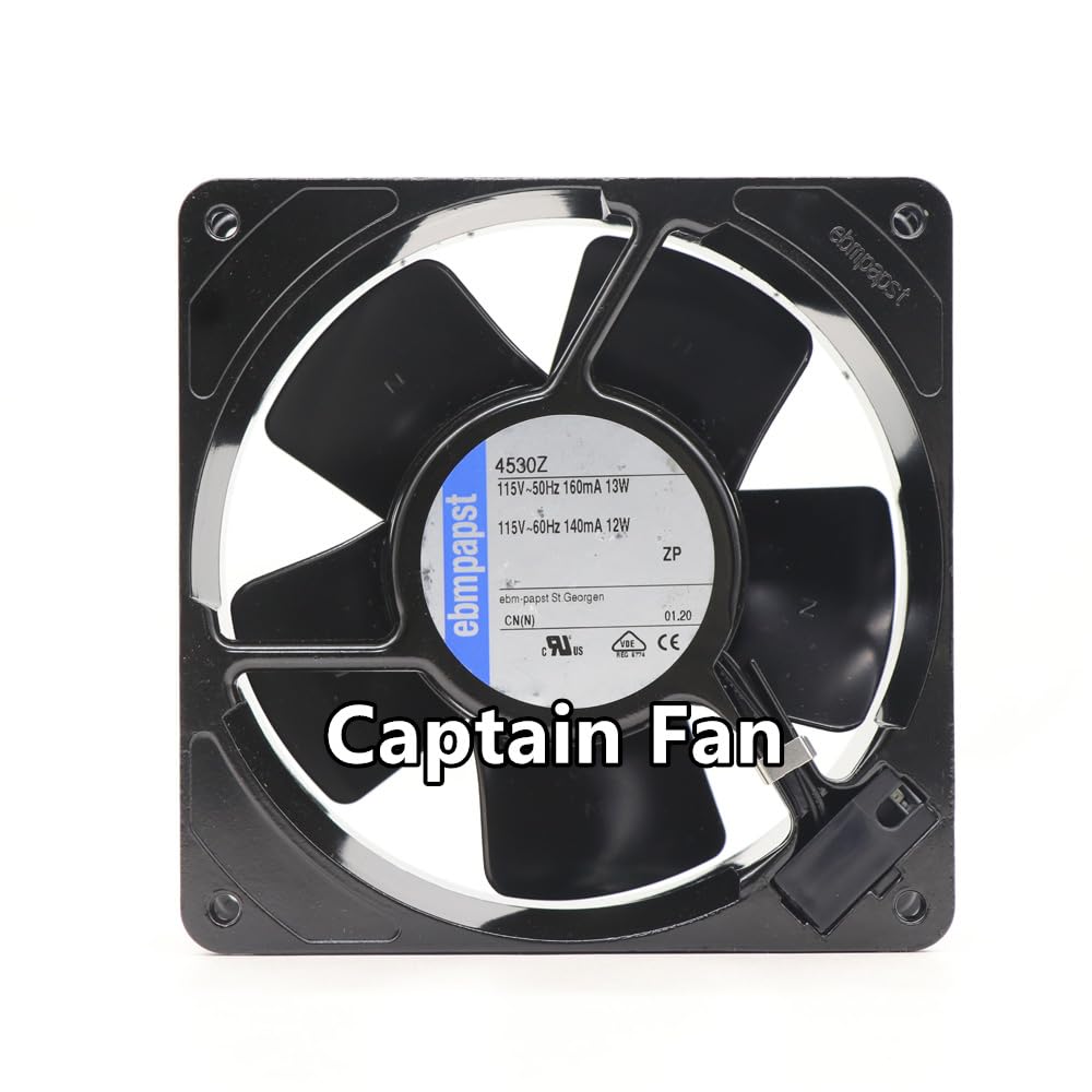 EBM PAPST 4530Z AXIAL Fan, 119MM, 115VAC