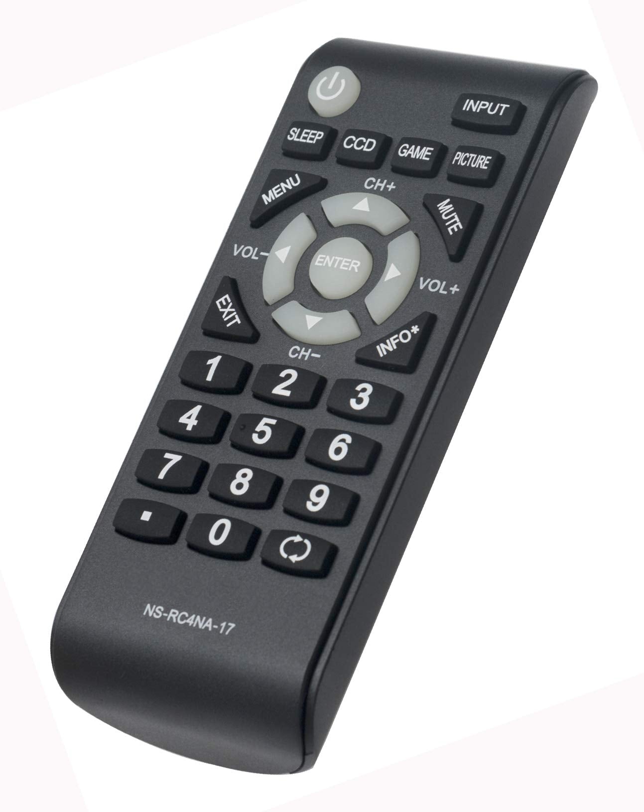 New Remote NS-RC4NA-17 NSRC4NA17 Replacement fit for Insignia LCD TV NS-24D310NA17 NS-24D510MX17 NS-24D510NA17 NS-32D310MX17 NS-32D310NA17
