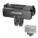 NEEWER Magnetic Mount Adapter Compatible with DJI Osmo 360 / Action 5 Pro/4/3, Upgraded Metal Quick Release Action Camera Mount Vlogging Accessories
