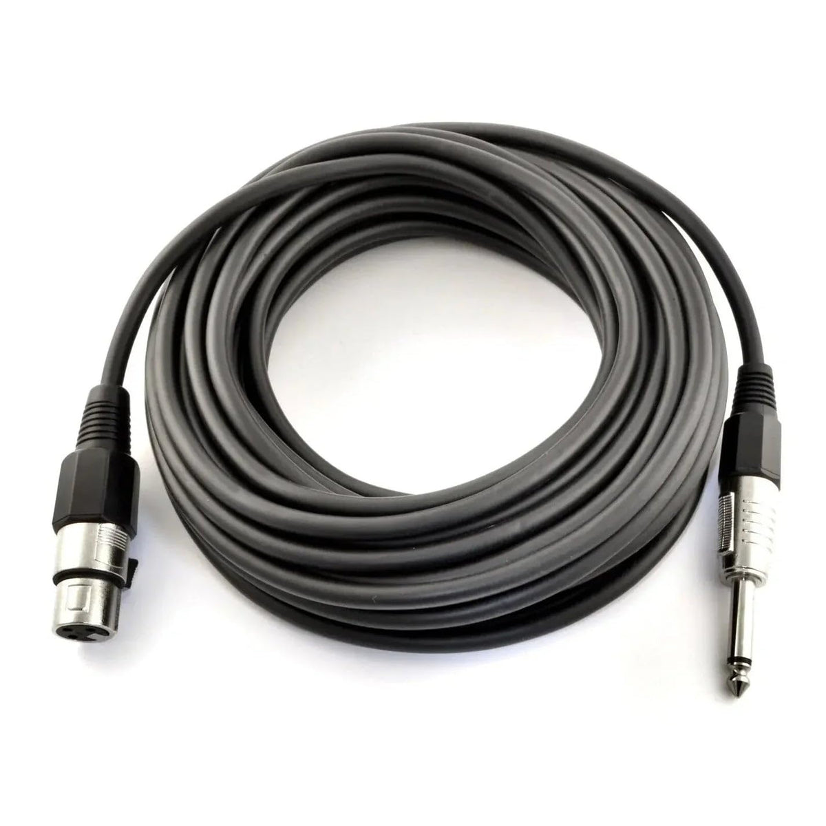 Mr. Dj CQXM12 12-Feet 1/4-Inch Male to XLR Male Cable