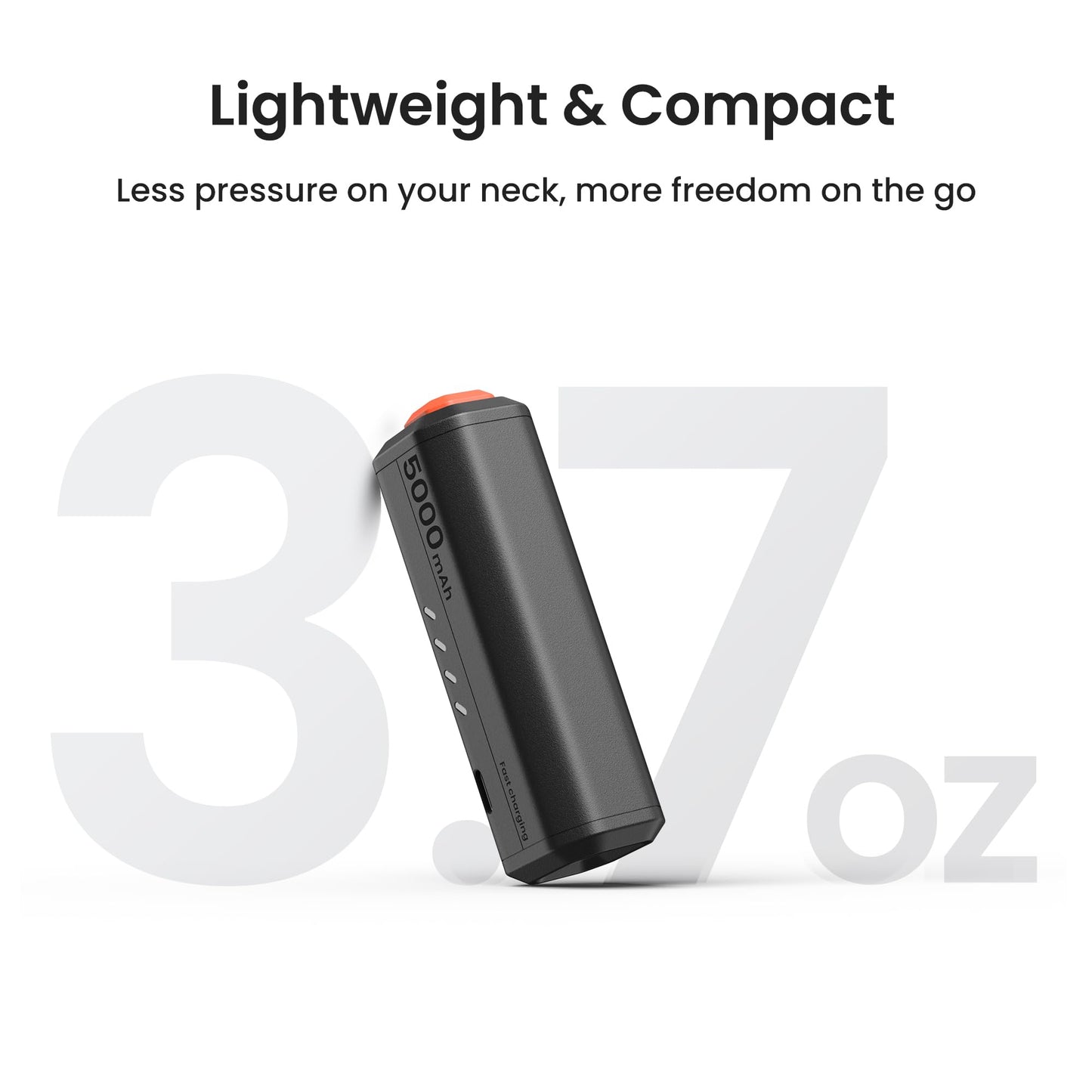 KIWI design P5000 Compact Power Bank, 2 Pack 5000mah Battery Pack Compatible with Meta Quest 3/3S/2/Pro, 20W Fast Charing, Swap for Infinite Power