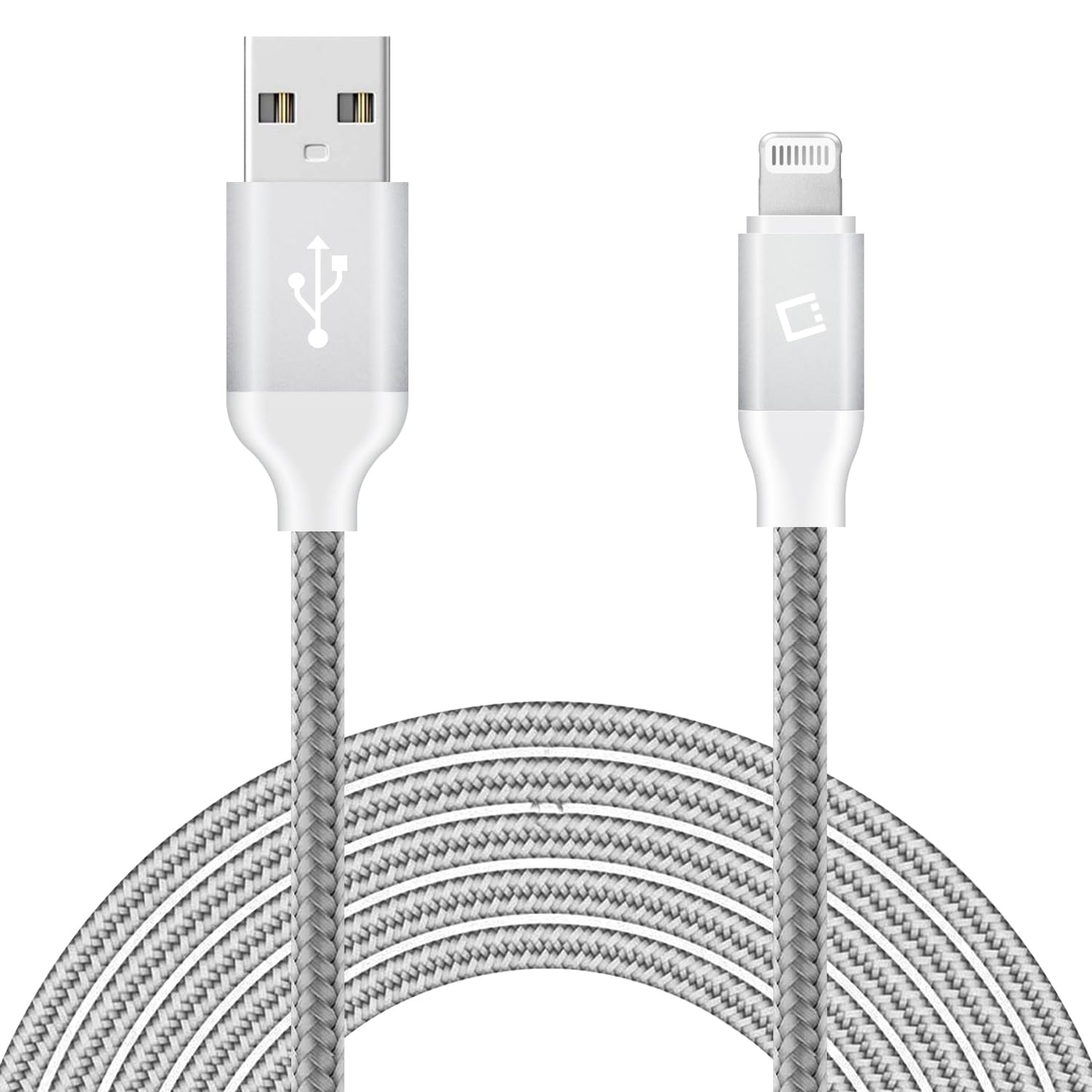 Celle Heavy-Duty Nylon Braided Lightning Cable - 10FT (Apple MFi Certified)