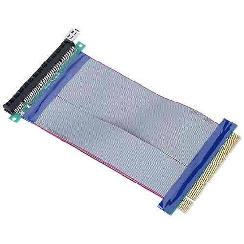 PCIE Riser Cable, 7.5Inch/19cm 16x High Speed Riser Cable - PCI Express Port GPU Extension Card