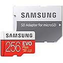 Samsung 256GB 95MB/s MicroSDXC EVO Select Memory Card with Adapter (MB-ME256DA/AM)