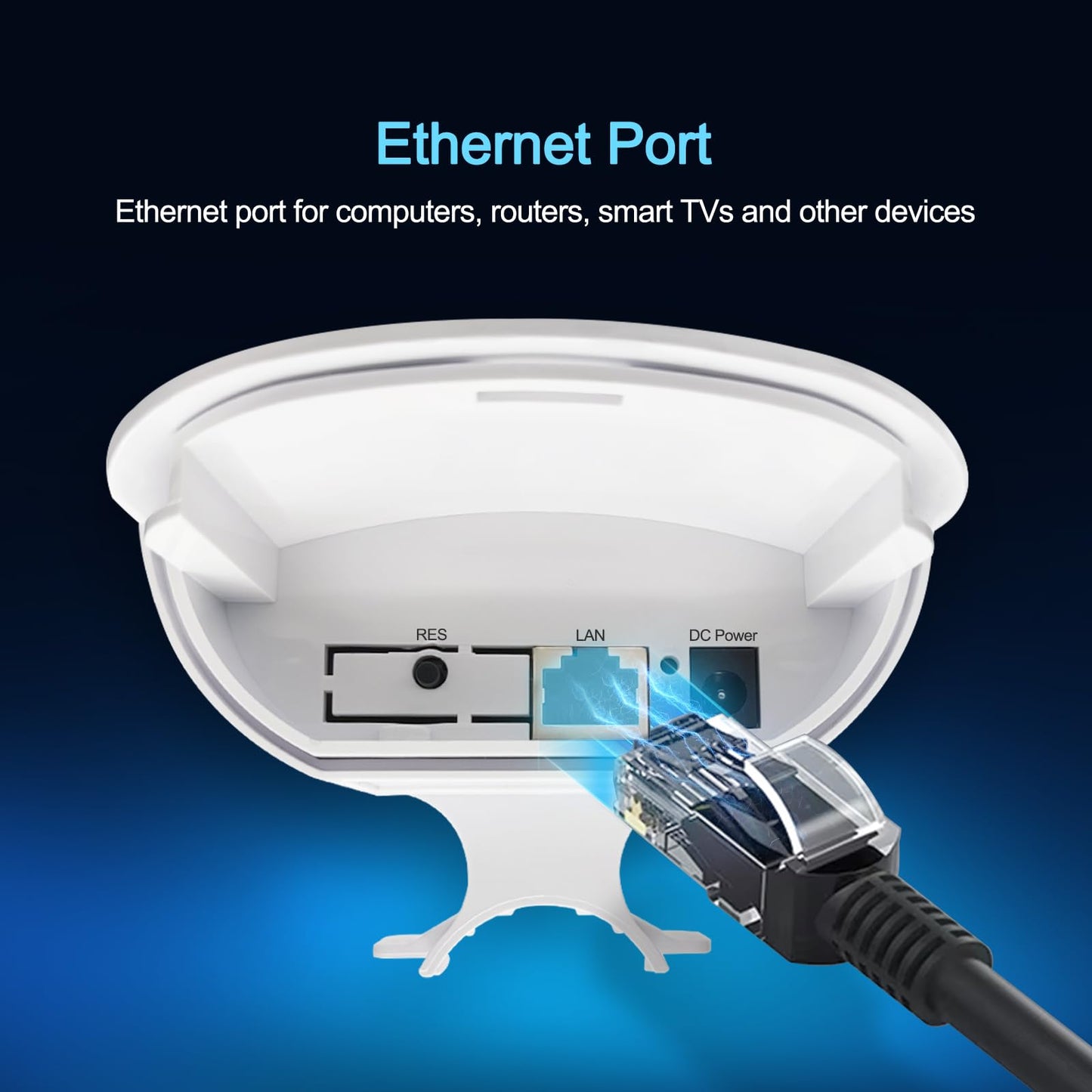 TODAAIR Outdoor WiFi Extender?WiFi Booster | Repeater & AP Mode?IP65 Weatherproof | Up to 300Mbps WiFi Repeater | Easy Set Up WiFi Repeater Wireless