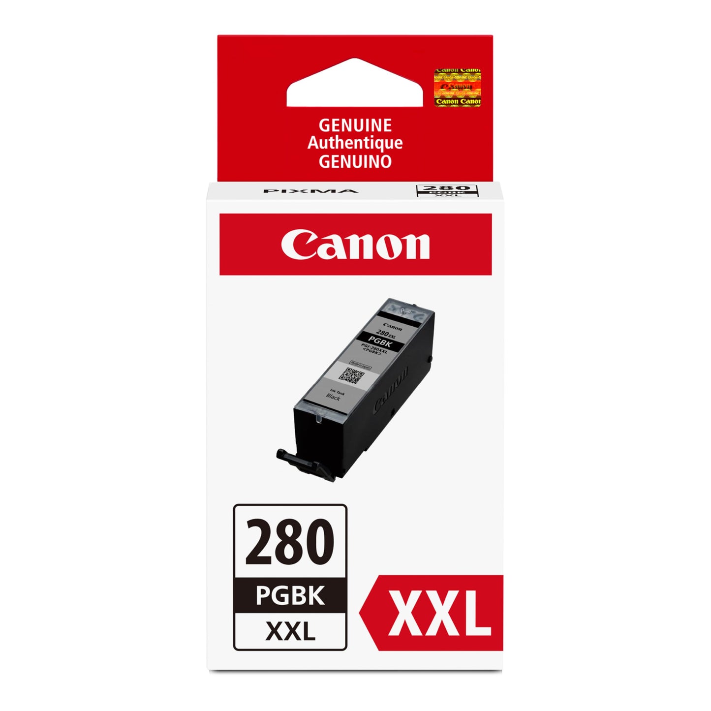 Canon PGI-280XXL Genuine Pigment Black Ink Tank, Compatible with TR8520, TS9120,TS8120, TS6120, TS9521C/a, TS9520/a, TS8220, TS6220, TS8320, TS6320