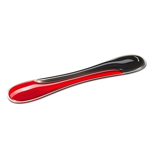 Kensington Slim Duo Gel Wrist Rest for Low Profile Keyboard, Wrist Pad for Keyboard, Ergonomic Wrist Pad for Office, Non-Skid Computer Pad with Wrist
